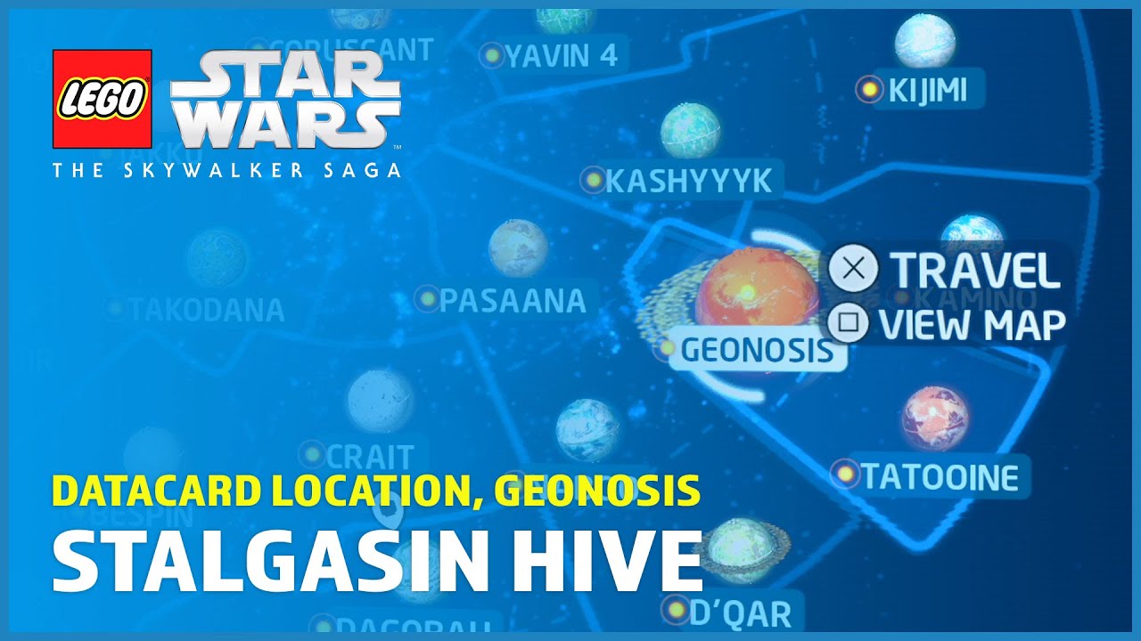 Stalgasin Hive Datacard location, Geonosis Datacards LEGO Star Wars