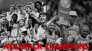 Look back at NC State's 1974 and 1983 national championships