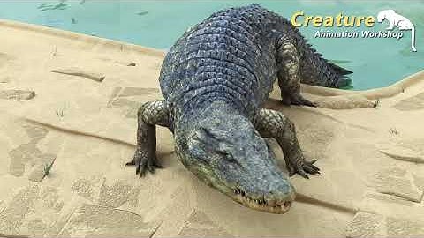 creatureanimationworkshop. CAW_Abhishek Chandra_croc_WS02