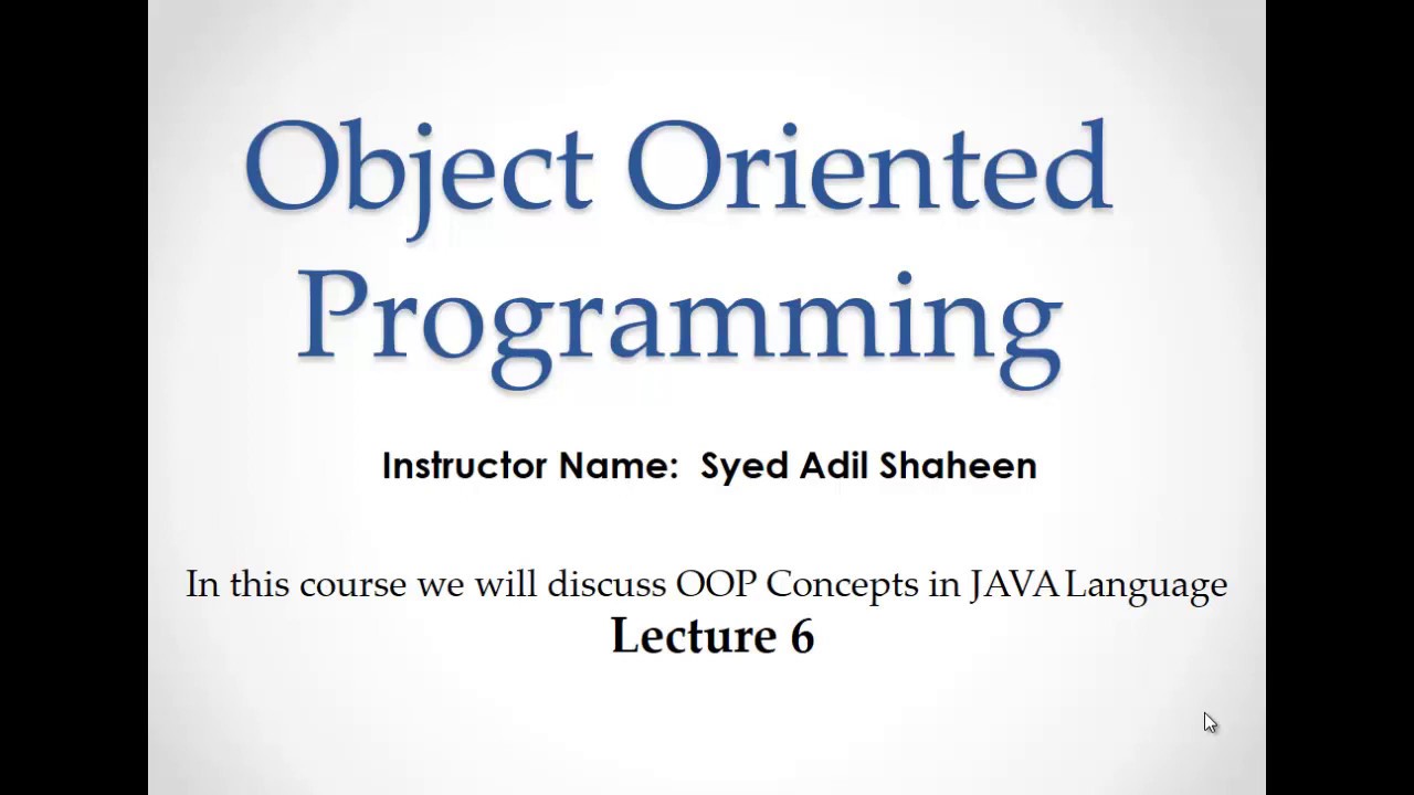 Lecture 6 Part-1: Functions in Java - YouTube