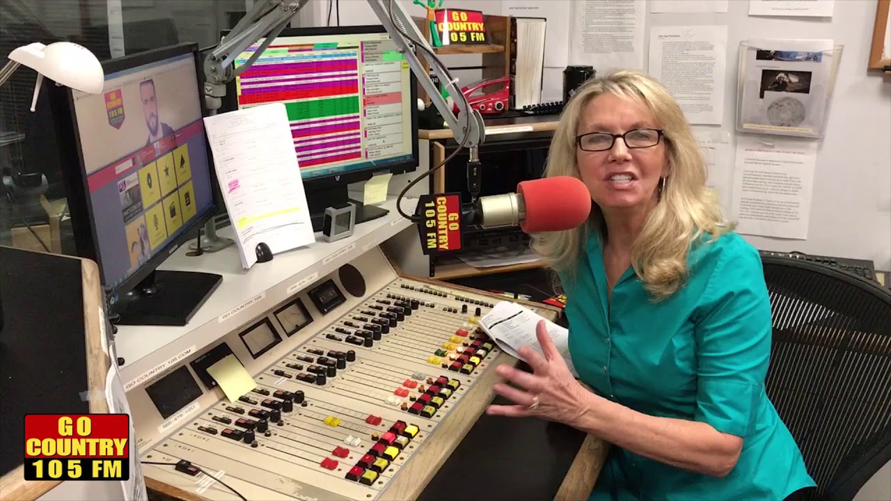 Inside go country 105 with christine martindale youtube