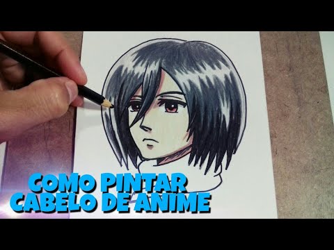 HOW TO COLOR AND SHADE ANIME HAIR VERY EASILY