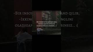 Hech bir inson qalbi oʻyinmas #mehr #taqdir #sinovuz #yurakamri #dil #sevgi