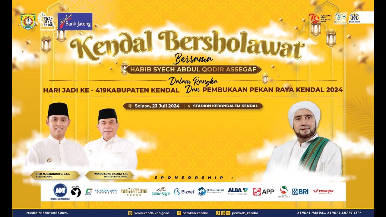 KENDAL BERSHOLAWAT PEMBUKAAN PEKAN RAYA KENDAL 2024 - YouTube