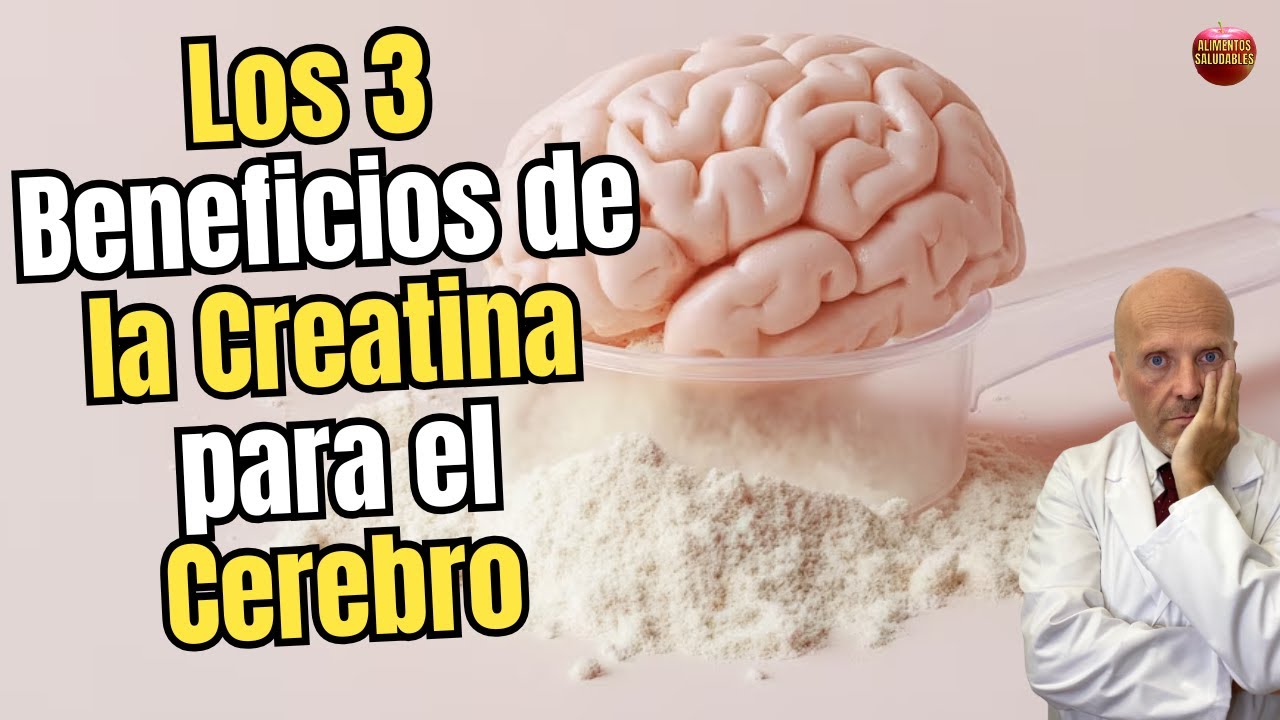 🧠⚡️ LOS 3 BENEFICIOS DE LA CREATINA PARA EL CEREBRO DEMOSTRADOS POR LA CIENCIA🧠⚡️