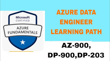 HOW TO BECOME AN AZURE DATA ENGINEER?? AZ-900, DP-900, DP-203 #azure #azuretraining #data