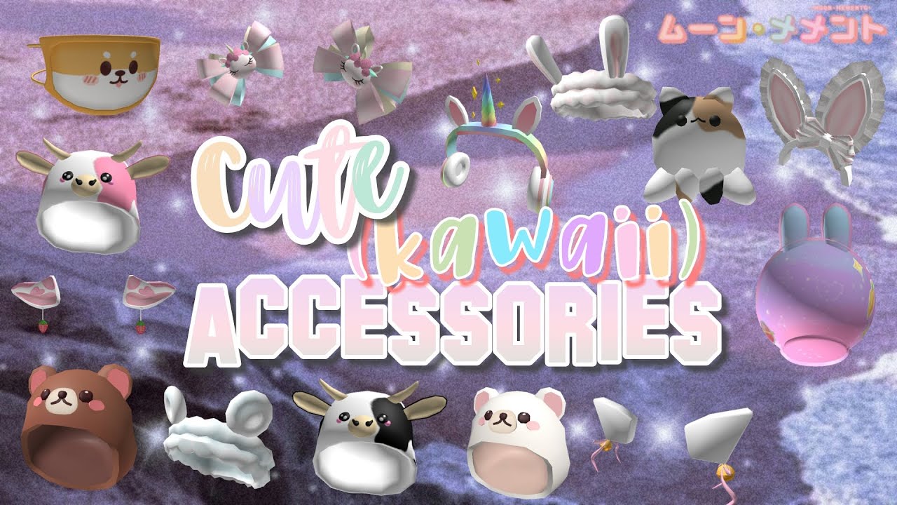 Cute Kawaii Accessories Codes Roblox Youtube - baddie kawaii cute aesthetic cute roblox gfx girl