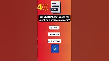 "HTML Quiz Challenge 40 🚀 Test Your Web Development Knowledge! | CodeQue | #shorts #shortvideo #html