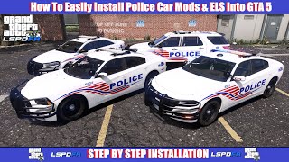 How To Easily Install Police Car Mods & ELS Into GTA 5 (Step By Step) #LSPDFR