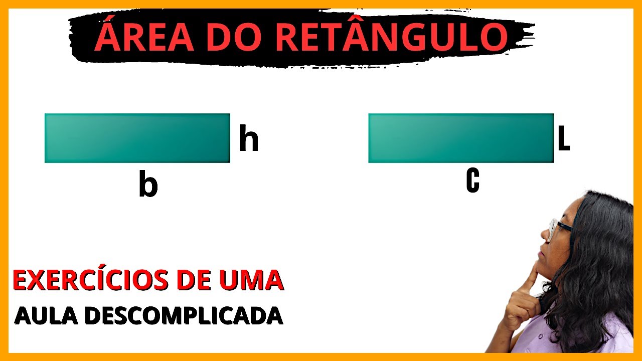 Como calcular ÁREA do RETÂNGULO - YouTube