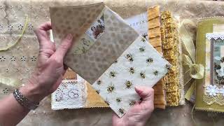 soft cover bee journals Mustard (sold, thank you), Grey bee screenshot 4