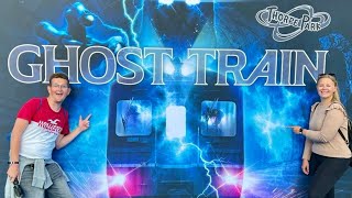 Ghost Train FIRST RIDE & Review - THORPE PARK NEW For 2023