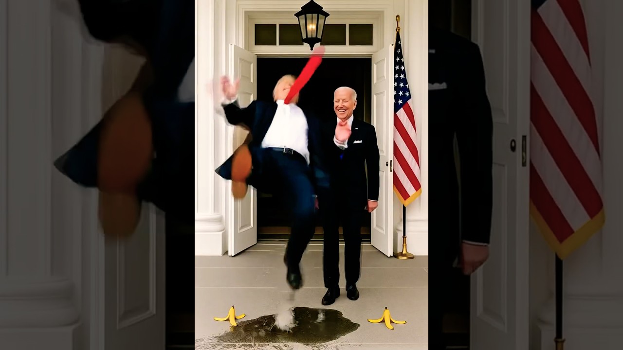 Trump vs Obama: Putin’s Trap, Biden’s Flip! 🤯🍌-#memes #trump #funny #usa #worldleaders #prank