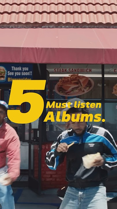 5 must listen albums. #music #album #hiphop #rap #alternative #rapper #kendricklamar #nirvana #nas