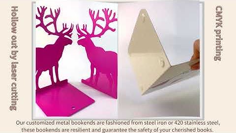 Custom Metal Bookends: Combining Taste and Utility | Jin Sheu