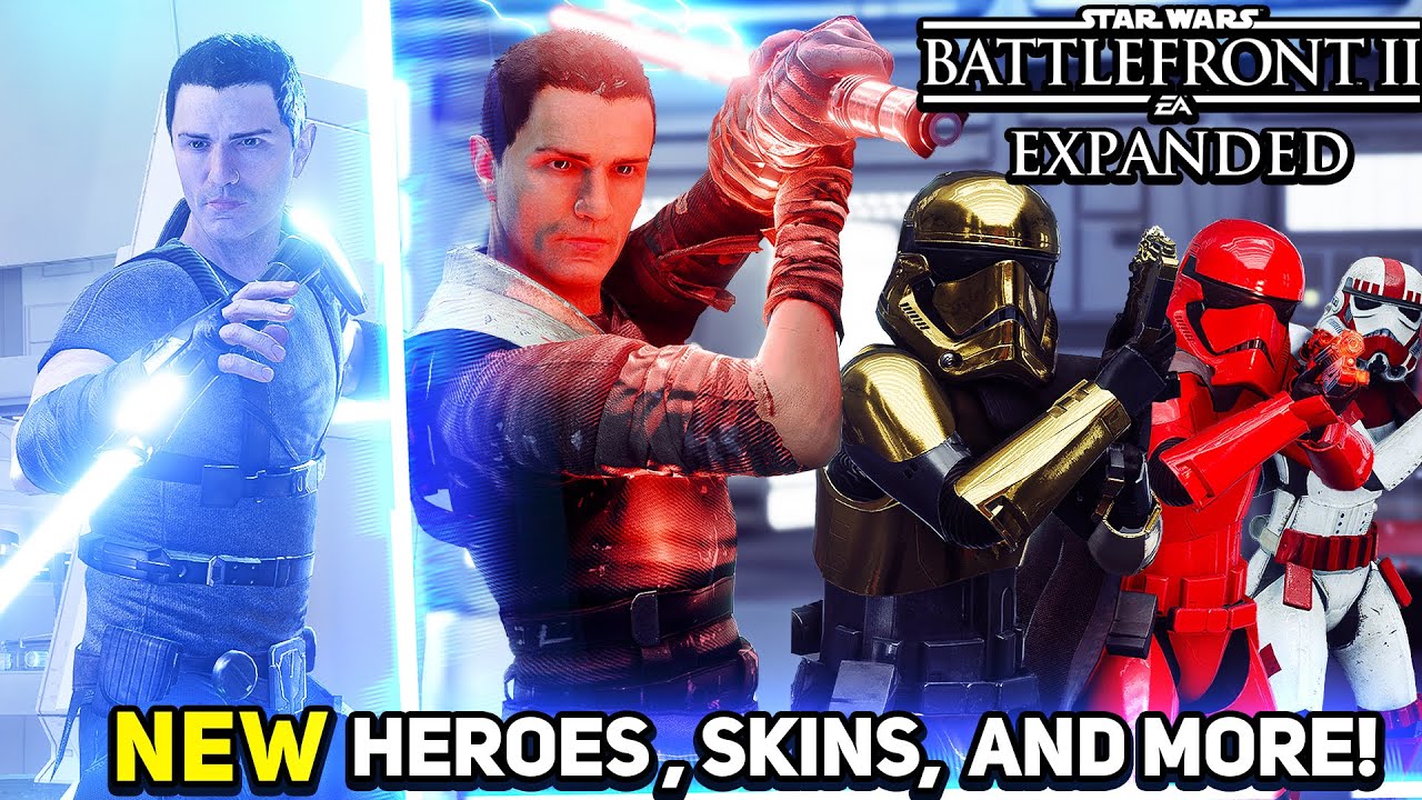 23 NEW Heroes & Reinforcements for Star Wars Battlefront 2! Battlefront  Expanded Mod (Battlefront 2) 