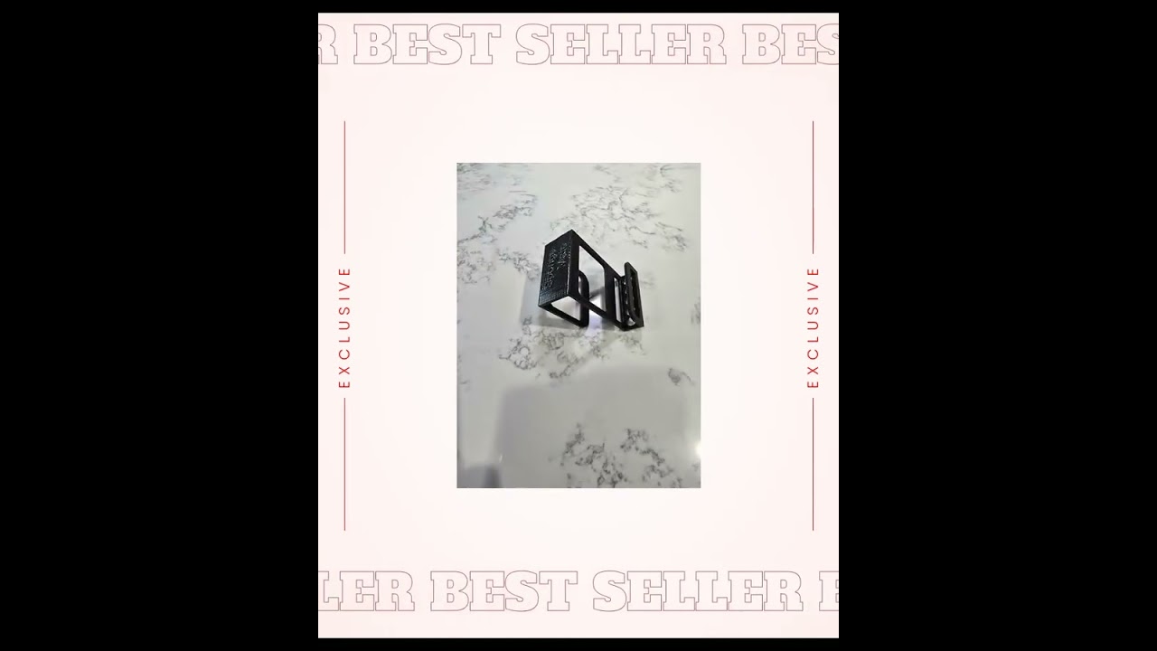 2B Creations Low Profile Double Sink Sponge Holder