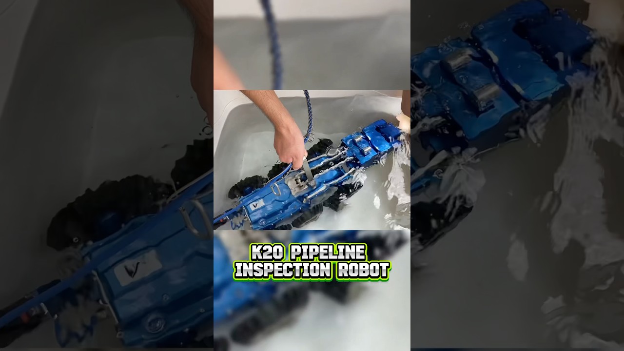 K20 pipeline inspection robot #drainage #crawler waterproof #cctvcamera #hdcamera #rjbot