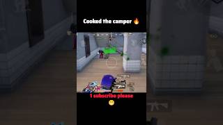 Cooked the camper 🔥 #bgmi #gaming #shorts