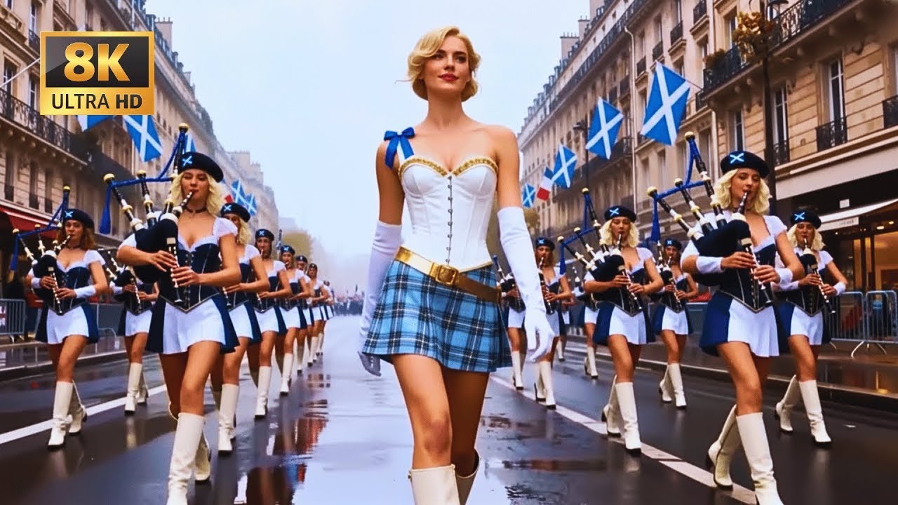 March of the Highlands | Ancient Scottish Bagpipe March on the Shore | Scottish Bagpipe Music