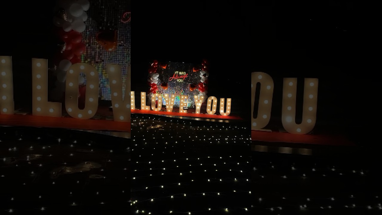 Proposal event❤️🫶🏻 