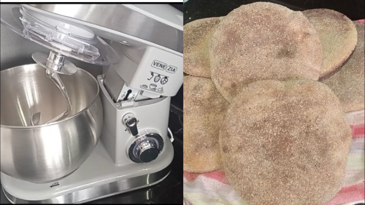 خبز القمح الكامل في العجانة الكهربائية