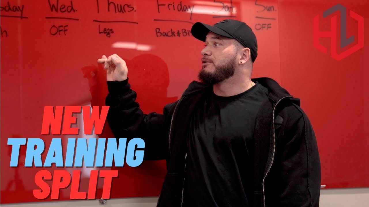 New Training Split | Hunter Labrada