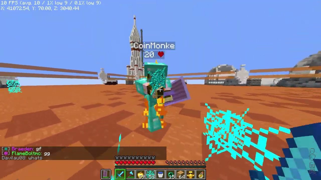 Fighting CoinMonke - Minemen Dia SMP Duel