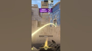 Лучшая моменталка с андэра на шорт на карте Mirage CS2! #cs #csgo #кс2 #cs2 #counterstrike #shorts