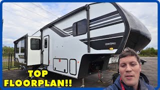 Best Selling Fifth Wheel Floorplan! 2026 Grand Design Reflection 303RLS