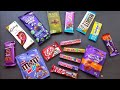 100 candies opening, chocolate a video, lots of chocolates, Cadbury celebration, surprise toys