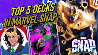 Top 5 Best Decks in Marvel Snap! - April and May Seasons