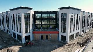 DRONE FOOTAGE: New Fox Valley Mall Apartment Complex Makes Great Construction Progress!