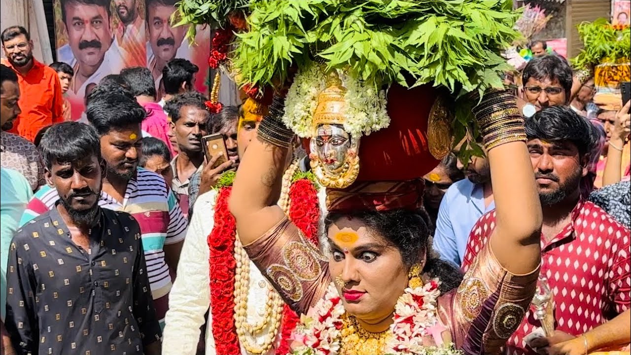 Jogini Shyamala Devi Bonam At Secunderabad Bonalu 2023  Jogini Shyamal Sigam At Lashkar Bonalu 2023