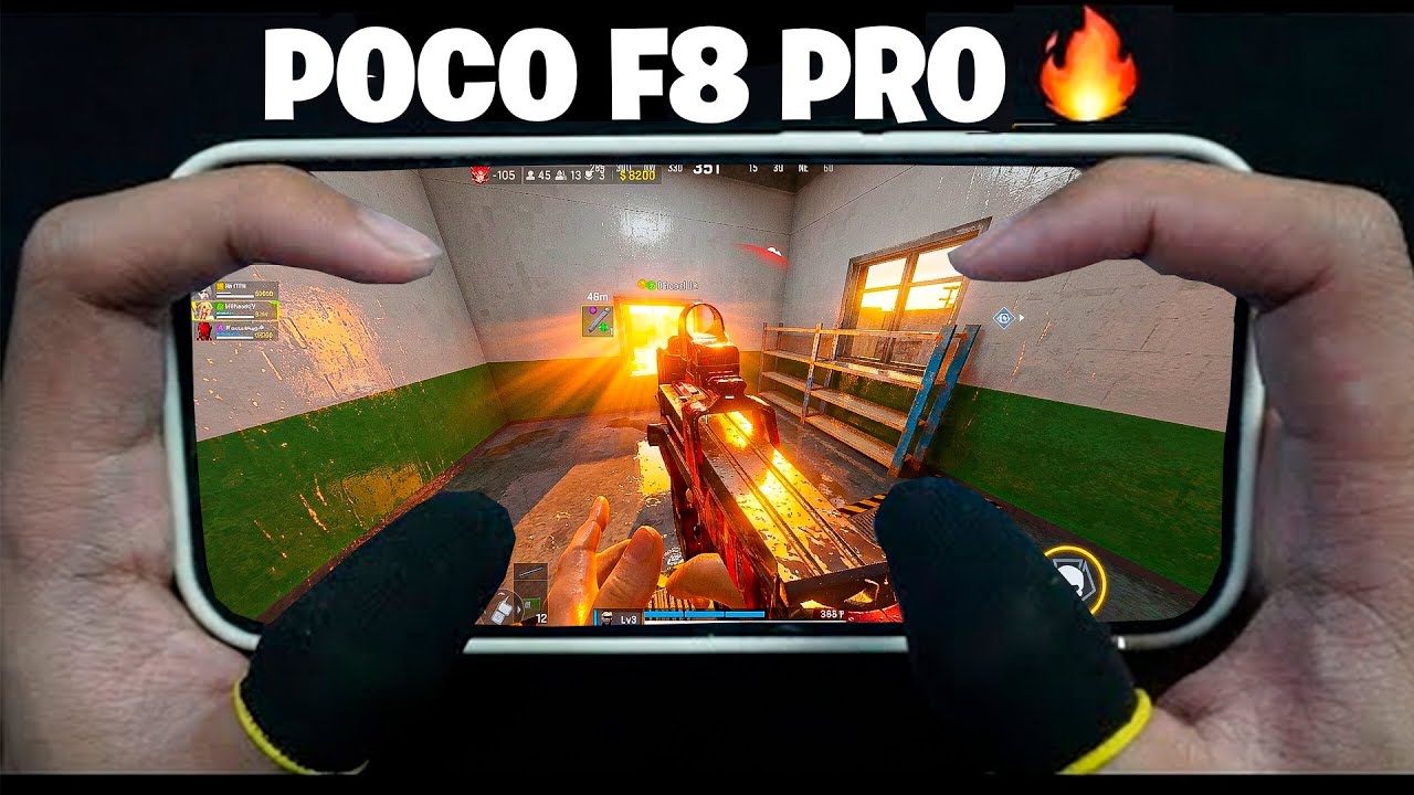 HANDCAM CincoXP DEMON MODE 👿 + POCO F8 PRO 120FPS  Blood Strike