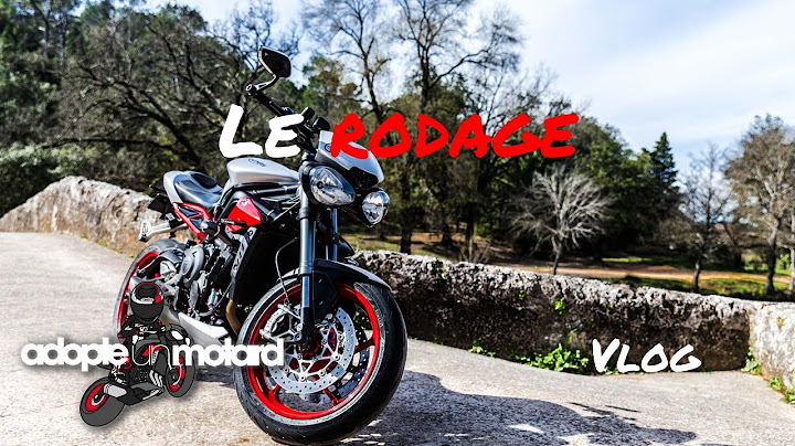 Vlog - Le rodage