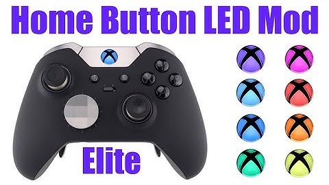 Extremerate Xbox One ELITE Controller Home Button LED Mod Toturial