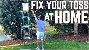 Improve Your Serve Toss at Home 🎾🏡