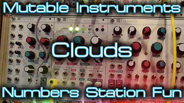 Mutable Instruments - Clouds Numbers Station Fun
