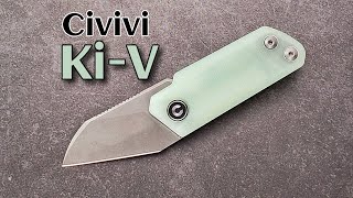 Civivi Ki-V:  New Mini Folding Kiridashi Slipjoint Blade by Ostap Hel