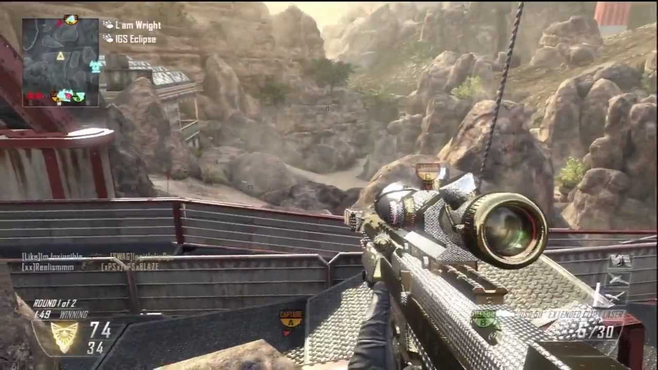 BO2: Beast DSR Sniper Nuclear on Turbine (Diamond Camo) Ep. 5 - YouTube