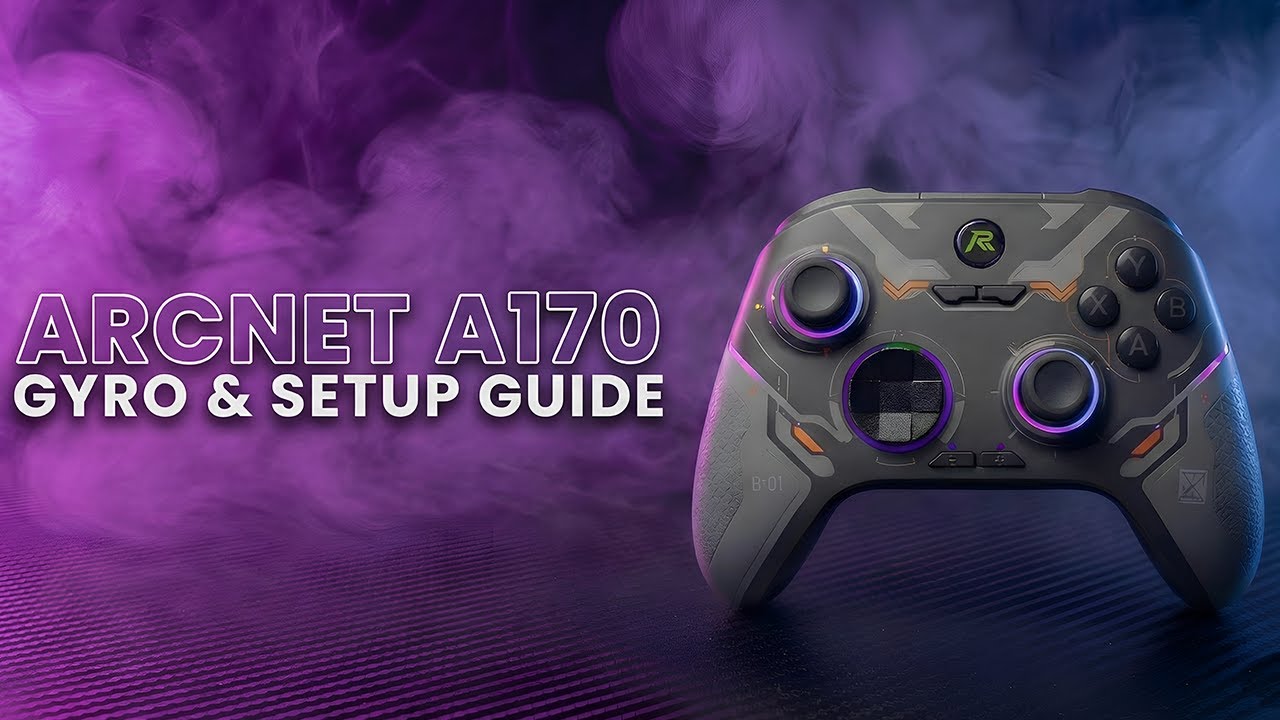 Arcnet A-170 Wireless Gaming Controller Guide- How to use the ...
