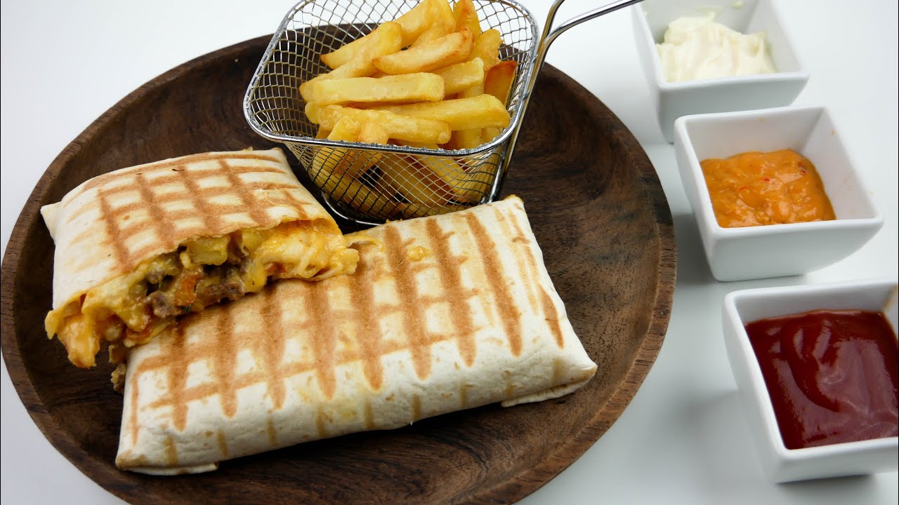 طاكوس بالدجاج و الكفتة في المنزل بطريقة سهلة و ناجحة 100%