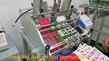 friction feeder paging counting machine for medical paper card instructions