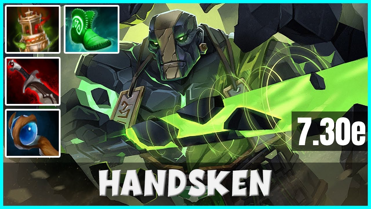 Handsken Earth Spirit Patche 7.30e | Full Match Gameplay