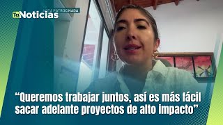 En Consejo De Redacción, María Ilbed Santa, Alcaldesa De La Ceja