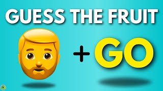 Guess The Fruit By Emoji Challenge