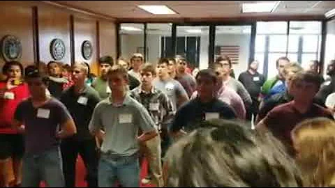 Rickey Fuller Jr  first day going into army boot c...