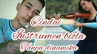 cindai, instrumen biola tanpa dinamika