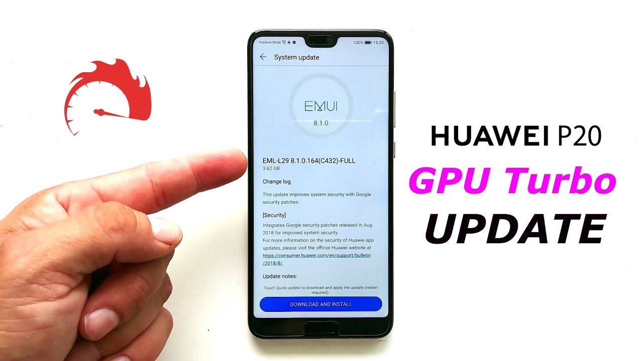 Huawei P20 receives the GPU Turbo update (8.1.0.164)! - YouTube